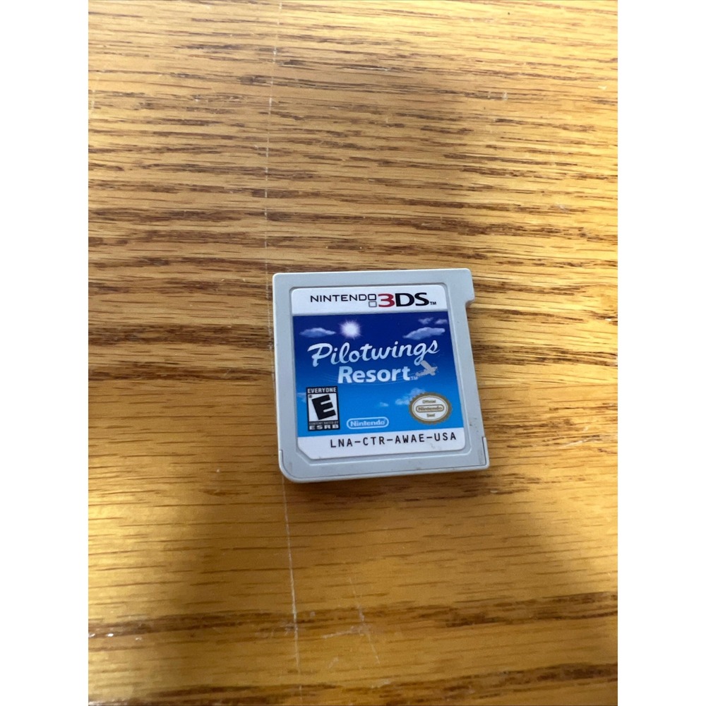 Pilotwings Resort Nintendo 3DS Game Cartridge LNA-CTR-AWAE-USA NTSC Flight Sim